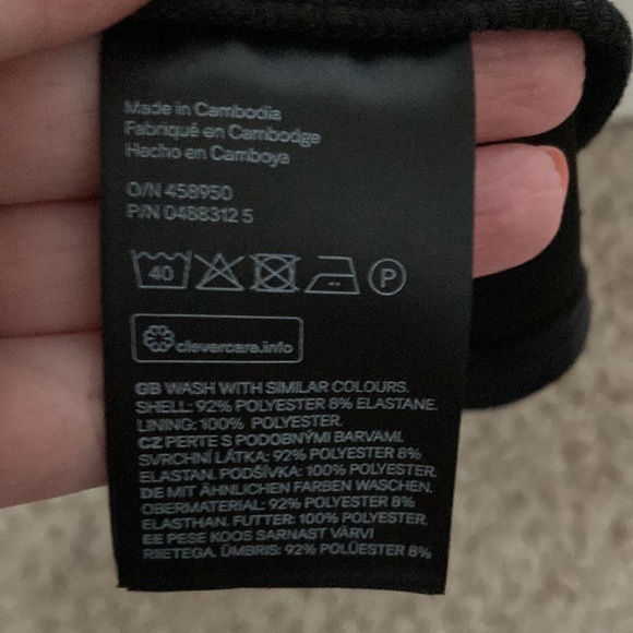 H&M Black Velvet Top - Picture 4 of 5